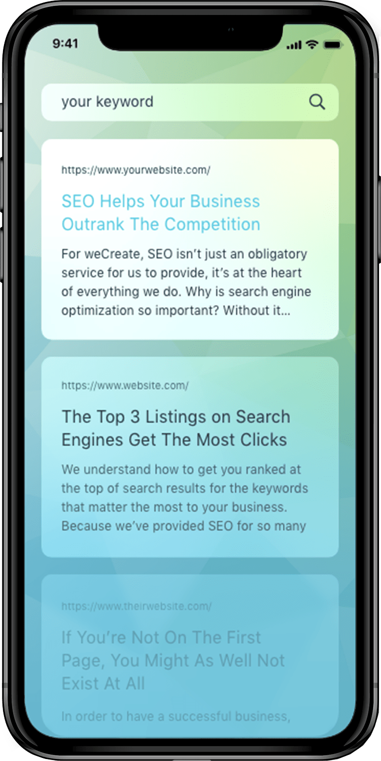 manufacturing seo example
