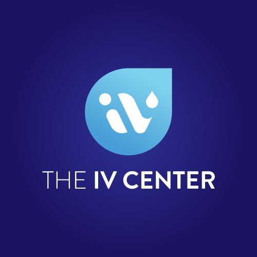 IV Center Logo Branding Asset